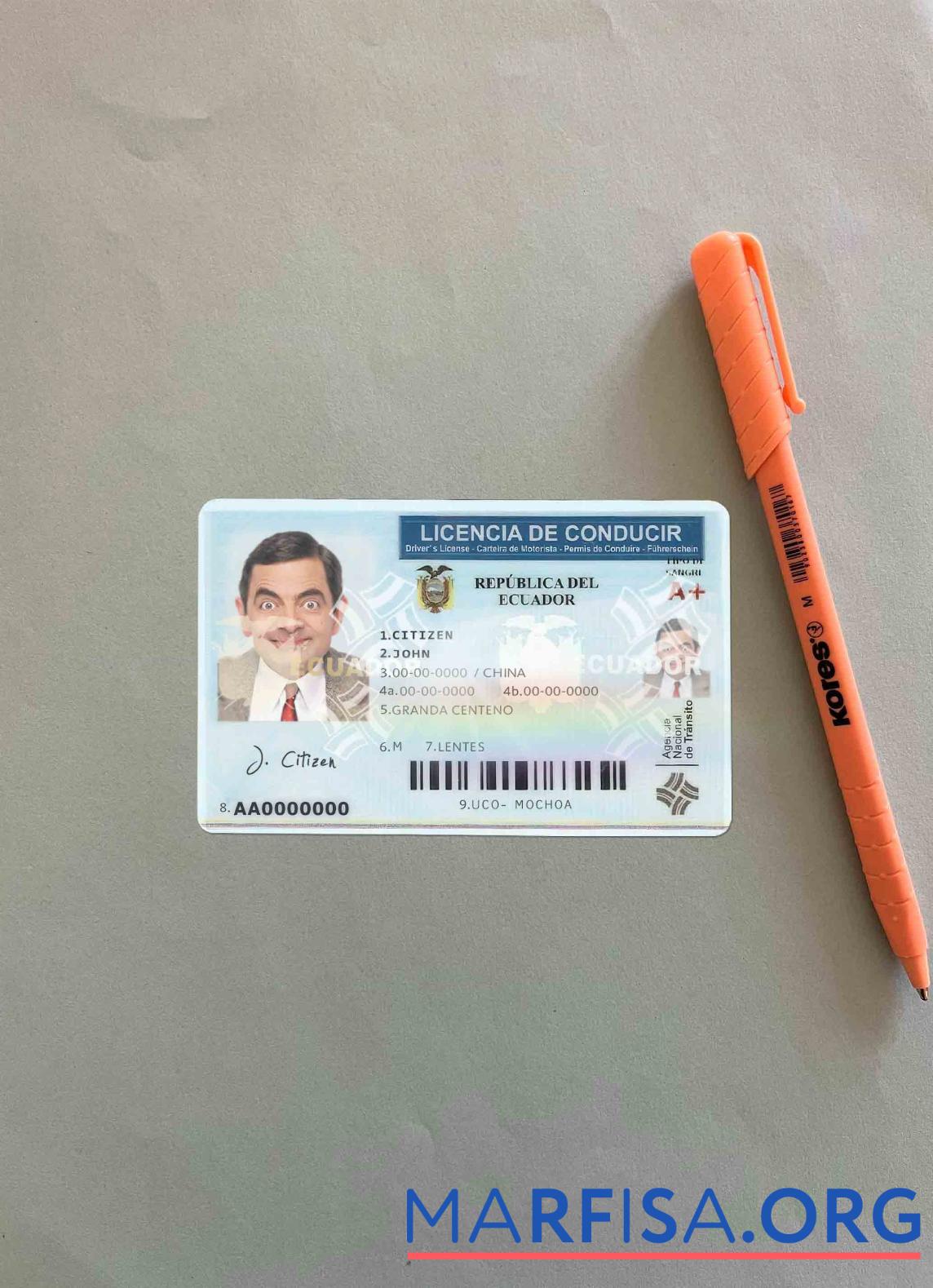 Downloadable Ecuador DL photolook real example